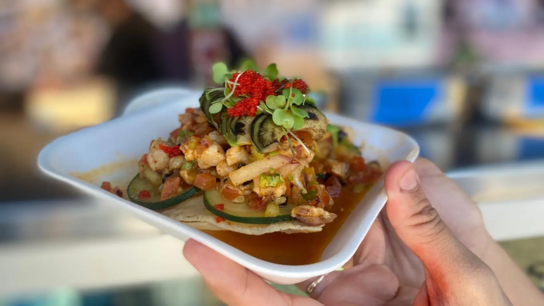 ceviche en el malecon 